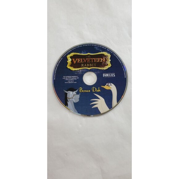 The Velveteen Rabbit DVD 2009 - Missing Disc 1 - Picture 5 of 6